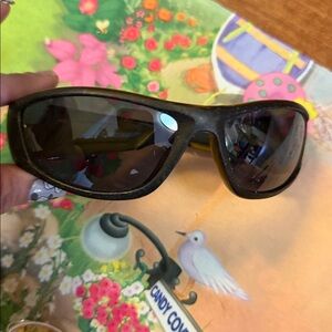 Panama Jack Olive Sunglasses with Black Accents